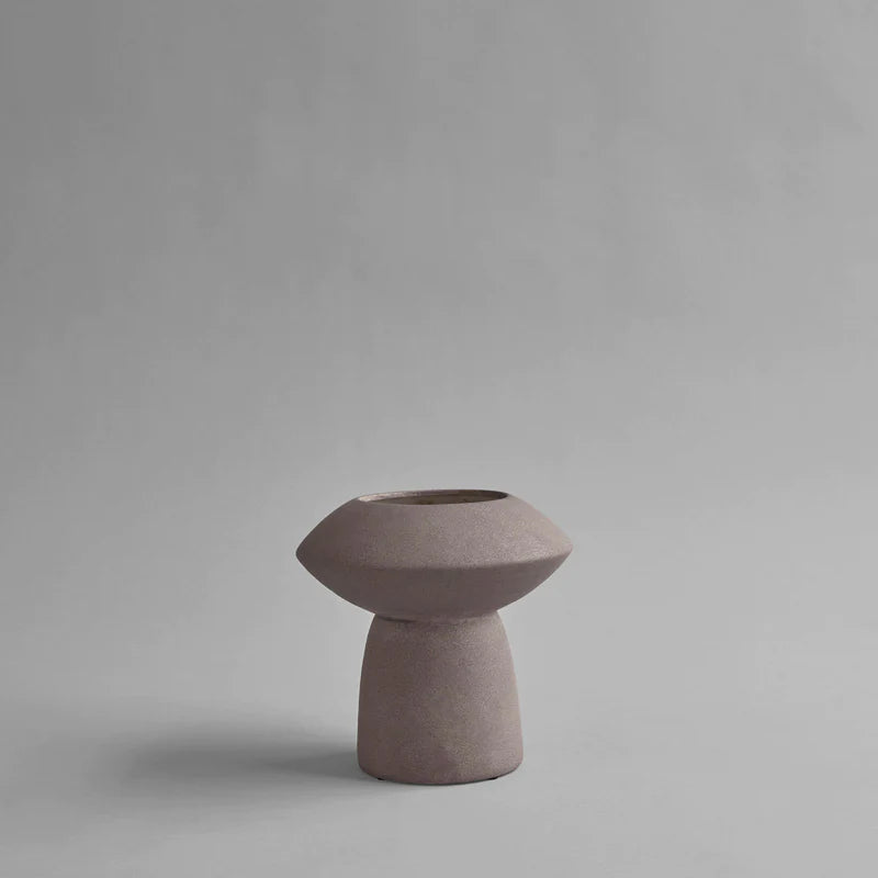 Sphere Vase Fat - taupe